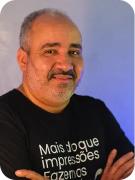 Retrato de Cleidismar Ribeiro, Coordenador de Manutenção da QPrime.
