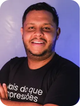 Retrato de Hitalo Silva, Coordenador de Produção da QPrime.